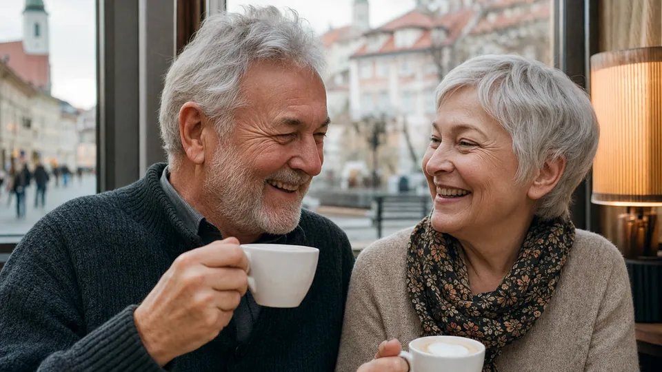 Seniori na prechádzke na Slovensku